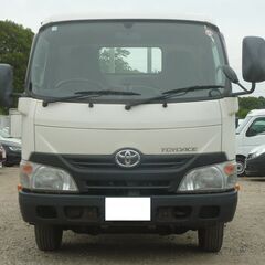 H25　トヨエース　２ｔ平ボディ　リヤＷタイヤ　ＡMチューナー　ETC　オーバーヘッドシェルフ　ABS　エアバック　ICターボ　LOWルーフ　電動格納ミラー　車検R6/12　　16864の画像