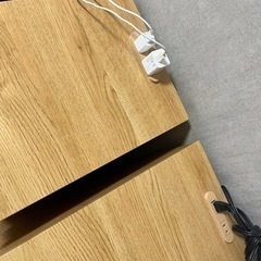 家具 ベッド　サイドボード　2個セットの画像