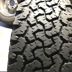 お取引終了⭐︎　215/70R16 BFグッドリッチT/Aタイヤ16×5.5J±0 PCD139.7 5H 5ZIGENアルミホイール ⭐︎　4本　の画像