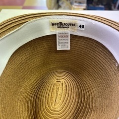 麦わら帽子　ミキハウスの画像