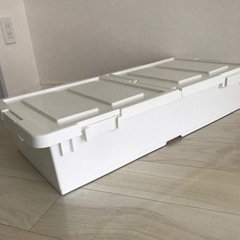 取引中　未使用　定価の半額以下　ベット下収納の画像