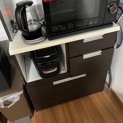 家具 ニトリ食器棚の画像