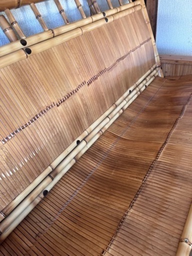 竹素材ソファ家具