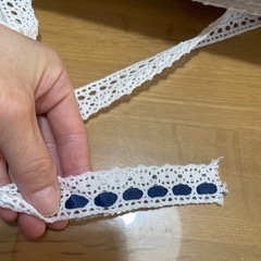 手芸用品　レース　リボン３０メートルほどの画像