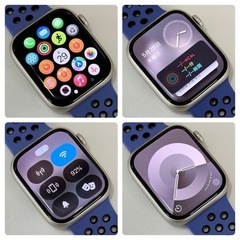値下げ‼️【極美品‼️】アップルウォッチ シリーズ7 GPS+cellular 45mm 32GB アルミニウム 充電器＆シリコンバンド付き♪の画像
