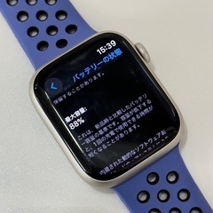 値下げ‼️【極美品‼️】アップルウォッチ シリーズ7 GPS+cellular 45mm 32GB アルミニウム 充電器＆シリコンバンド付き♪の画像