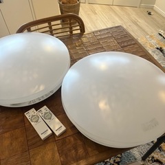 ⭐︎美品⭐︎2点セット⭐︎HotaluX ホタルクス照明器具 LEDシーリングライトの画像