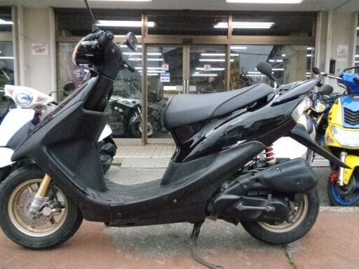 NO.5007　ライブディオＺＸ （ＤＩＯ） ２サイクル　シャッターキー付き後期モデル　ハネ付き　ディスクブレーキ　キャストホイール　ブラック　☆彡