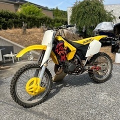バイク　スズキ　rm125 モトクロス