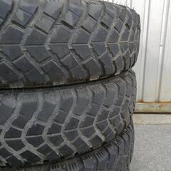 【差し上げます】ジムニー 転がし用 175/80R16 4本 タイヤのみの画像