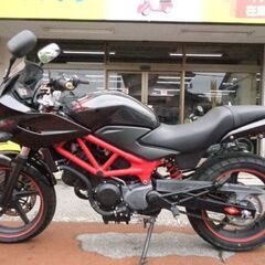 NO.5013　ＶＴＲ２５０Ｆ　水冷４サイクルＶツイン２５０ｃｃ　ＦＩ車　ブラック　☆彡の画像