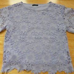 ★美品♪フリーサイズ★セットアップ２セット★ホワイト＆パープル★の画像