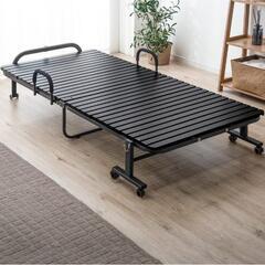 266t タンスのゲン ベッド シングル 折りたたみベッド すの...