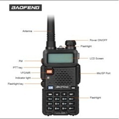 BAOFENGアマチュア無線機UV5R 