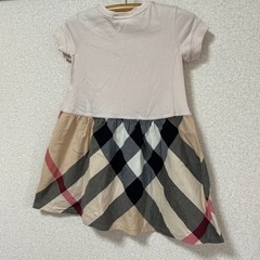 バーバリー　キッズ　女の子　98センチ　ワンピース　BURBERRY　の画像