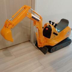 【取引中】KOMATSU　ショベルカー　子供用品 ベビー用品 おもちゃ