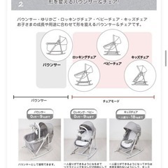 子供用品 ベビー用品 ベビーラック、ベビーチェア　バウンサー　ヤトミの画像