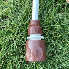 生活雑貨 　ガーデニング　ミニホースリール　シャワーヘッド付き  の画像