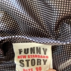 FUNNY STORY アウター　リバーシブル　90cmの画像