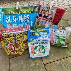 【取引き中】さし目　種まき用土　　赤玉小粒　他