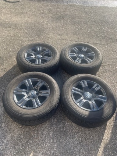 ハイラックス　Z純正アルミ 中古　プラド　サーフ等　265/65R17 ブリヂストン　デューラー　ランクル　サーフ　FJ等