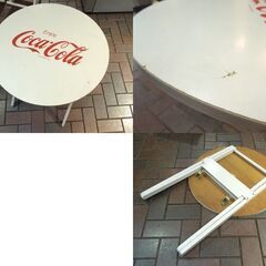 コカコーラ テーブル イス 3点セット Coca Cola コカ・コーラ