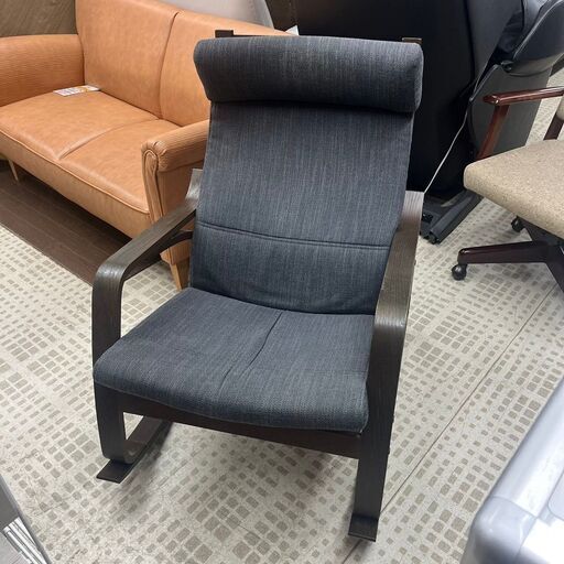 IKEA/イケア ポエング パーソナルチェア ロッキングチェア 幅67.0×縦88.0×奥行74.0(cm) USED