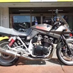 NO.5014　ＧＳＸ４００Ｓカタナ　水冷４サイクル１６バルブ４気筒４００ｃｃ　ＥＴＣ付き　ヨシムラサイクロンマフラー　ガンメタリック　 ☆彡の画像