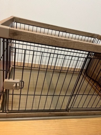ペット　ケージ　　　　ウッディサークル
