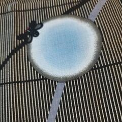 おしゃれな浴衣と帯の画像