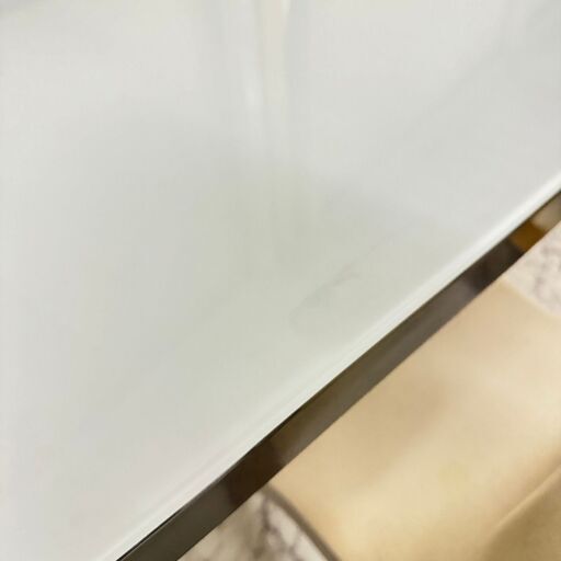  17980  IKEA ガラス天板 ダイニングテーブルセット 5点   ◆大阪市内・東大阪市他 6,000円以上ご購入で無料配達いた