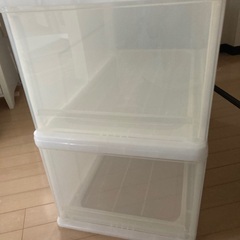 衣装ケース2個の画像