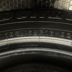 DUNLOP WINTER MAXX WM02 195/65R16 16インチ スタッドレス 4本 21年製 バリ溝 ライズ ロッキー アテンザセダン等　(KTM051) の画像
