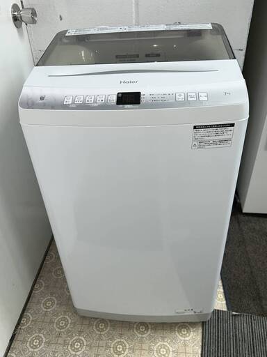 動作美品　2023年製【即決】★7キロ　ハイアール　Haier 全自動洗濯機　JW-U70HK★早い者勝ち
