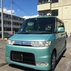 ダイハツタントカスタムＲＳturboライトグリーンメタリックオパール
