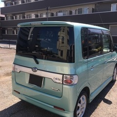 ダイハツタントカスタムＲＳturboライトグリーンメタリックオパールの画像