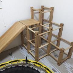 木製ジャングルジム