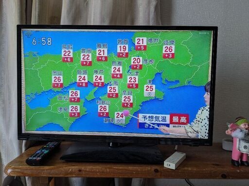 32型液晶テレビ　2019年製　お値下げしました！
