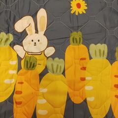 ウサギさん模様のマットレスの画像