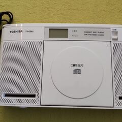 ☆TOSHIBA(東芝)☆CDプレイヤー☆TY-CDL5☆ホワイ...