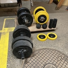 交渉中につき、受付一時中断　ダンベル 3個セット 10k 15k...