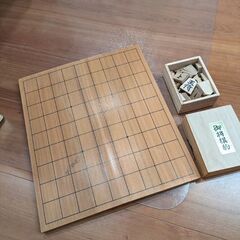 将棋板　将棋駒　木製