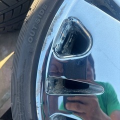 車のパーツ タイヤ、ホイールの画像