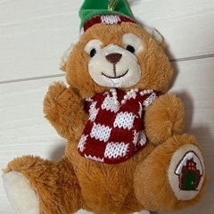 クリスマスベアのミニぬいぐるみ