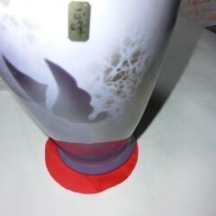花器，★蝶の舞サツマ、壺、花瓶★未使用箱入り、★絵柄が蝶の舞で綺麗です★🔴高さ約32cm有ります、画像参照、★お問い合わせプロフィール必読ですの画像
