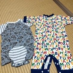 ベビー　夏服　ロンパースの画像