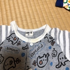 ベビー　夏服　ロンパースの画像
