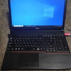 ノートパソコンキーボード点検済み　Windows10 i5 １６...