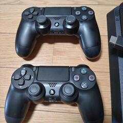 ps4 CUH-2000本体＋コントローラー、背面パッド 着払い 引取り可の画像