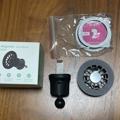 スマホホルダー 車 マグネット 携帯ホルダー 落下防止 MagSafe対応の画像